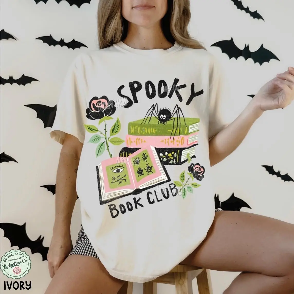 Spooky Book Club Shirt, Halloween Reader Tee, Read More Books Salem Bookish Graphic Apparel