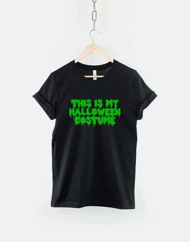 Spooky Season Zombie Halloween Shirt for Women, Funny Cute Slogan Short Sleeve Party Graphic Tee