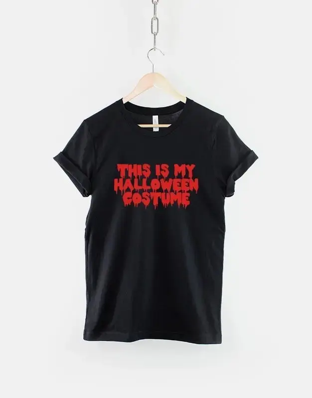 Spooky Season Zombie Halloween Shirt for Women, Funny Cute Slogan Short Sleeve Party Graphic Tee - photo 3
