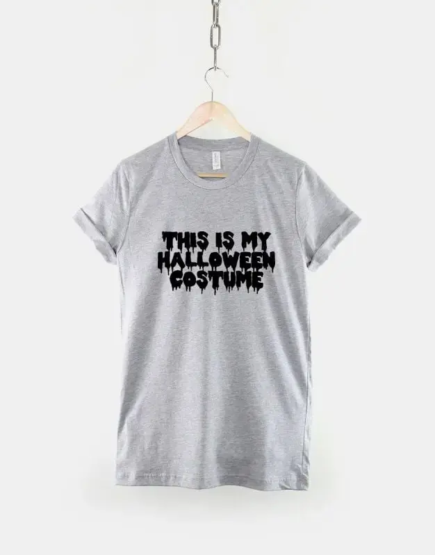 Spooky Season Zombie Halloween Shirt for Women, Funny Cute Slogan Short Sleeve Party Graphic Tee - photo 4