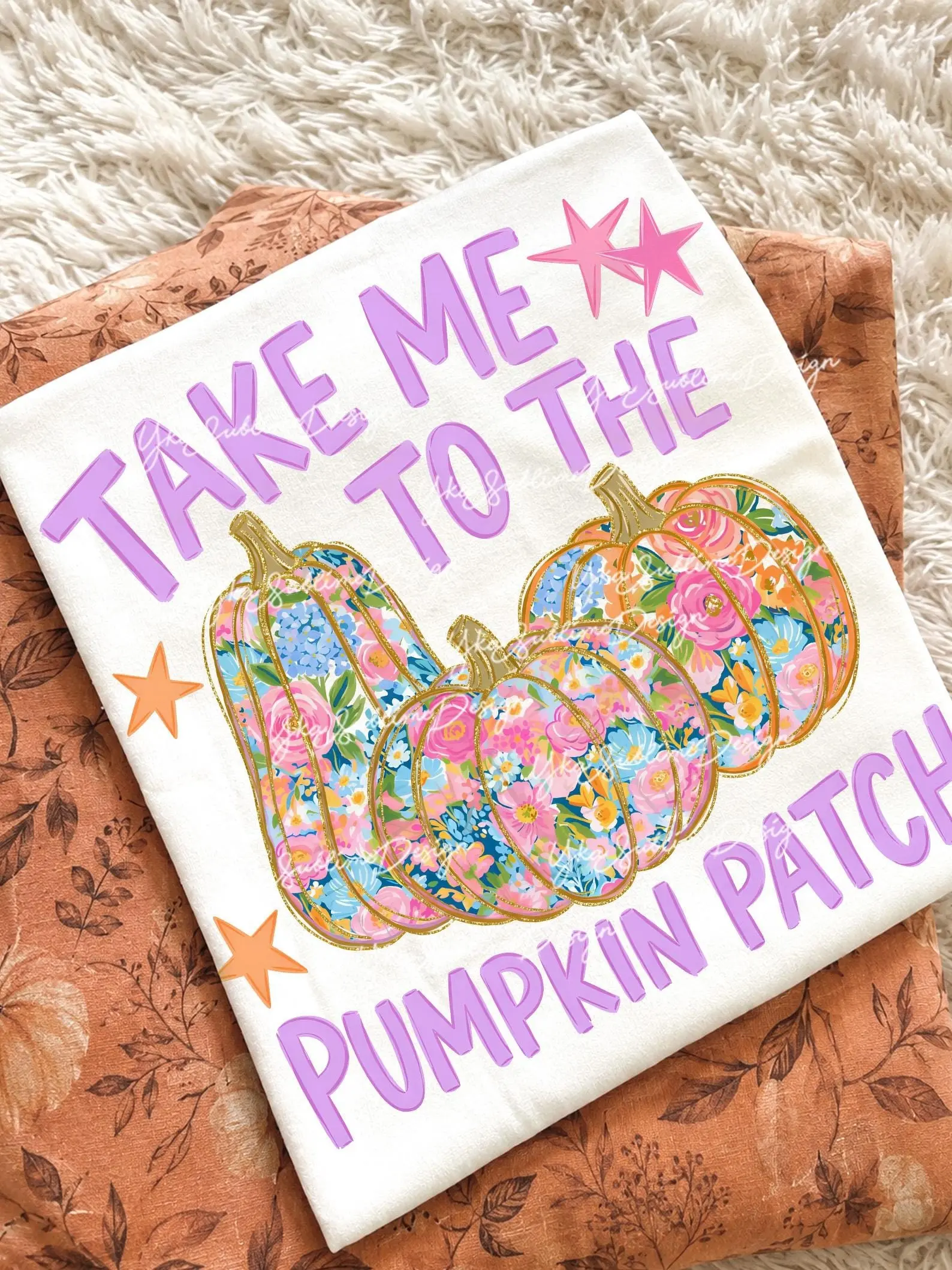 Comfort Colors Take Me To The Pumpkin Patch Shirt, Trendy Preppy Fall Halloween Girly Boutique Graphic Tee - photo 4