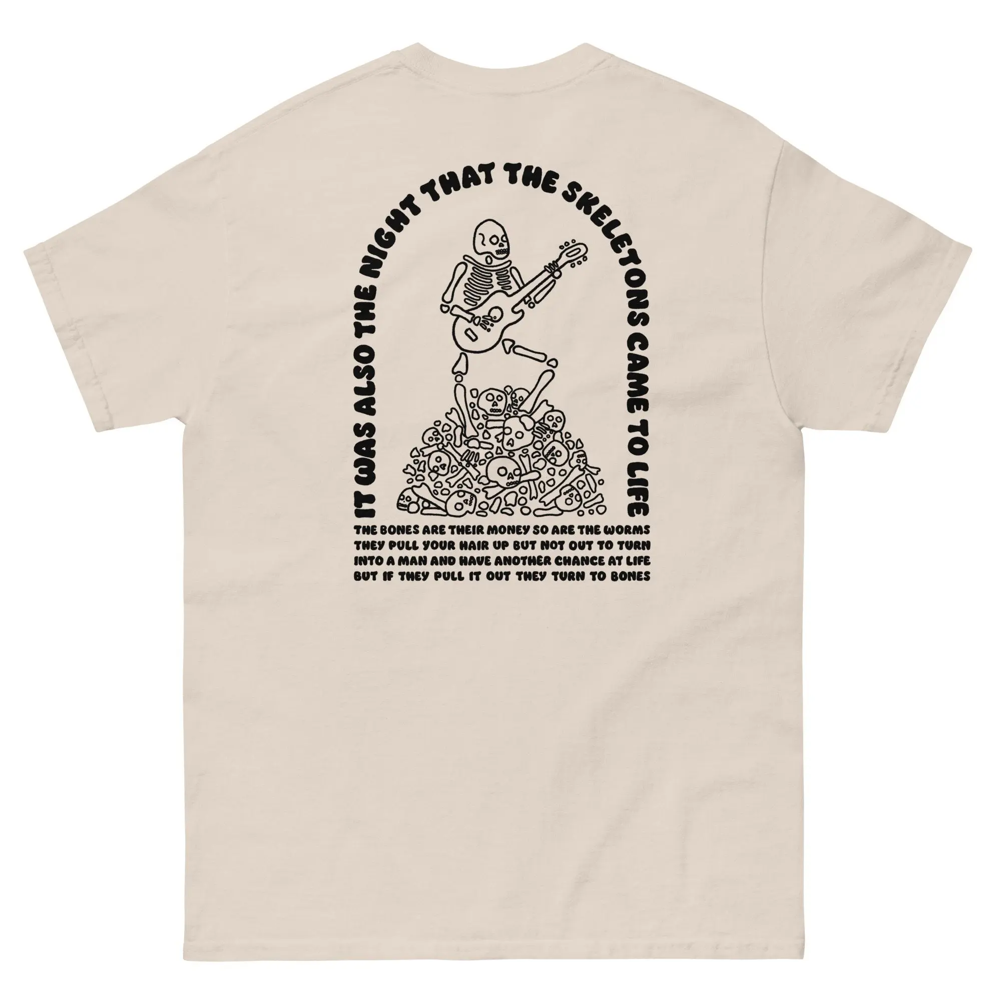 The Night That The Skeletons Came To Life Sweatshirt, I Think You Should Leave ITYSL Tim Robinson Inspired Halloween Top - photo 3