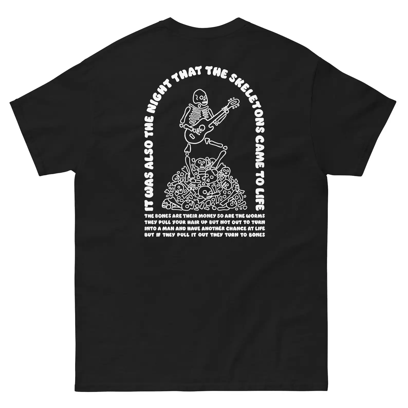 The Night That The Skeletons Came To Life Sweatshirt, I Think You Should Leave ITYSL Tim Robinson Inspired Halloween Top - photo 4