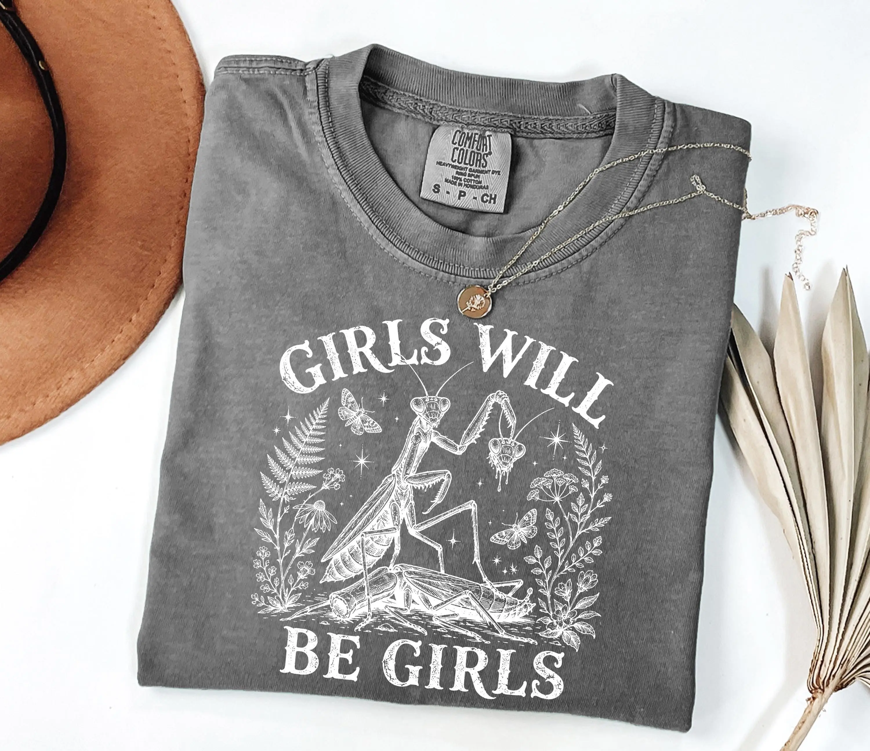 Comfort Colors Tis the Season Halloween Ghost T-Shirt, Cute Retro Spooky Fall Graphic Tee for Women - photo 5