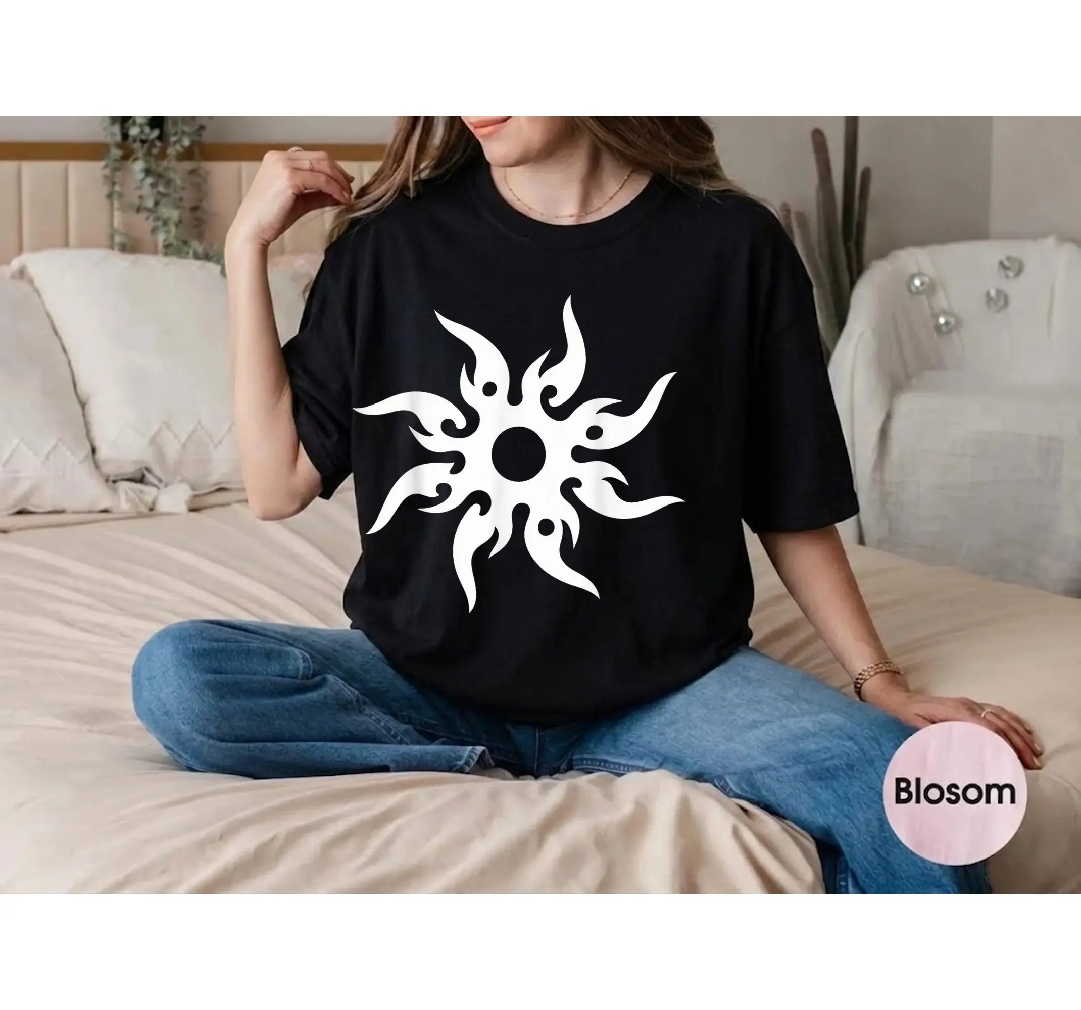 Twice as Spooky Halloween Graphic Tee, Vintage Fall Unisex Autumn Shirt - photo 2