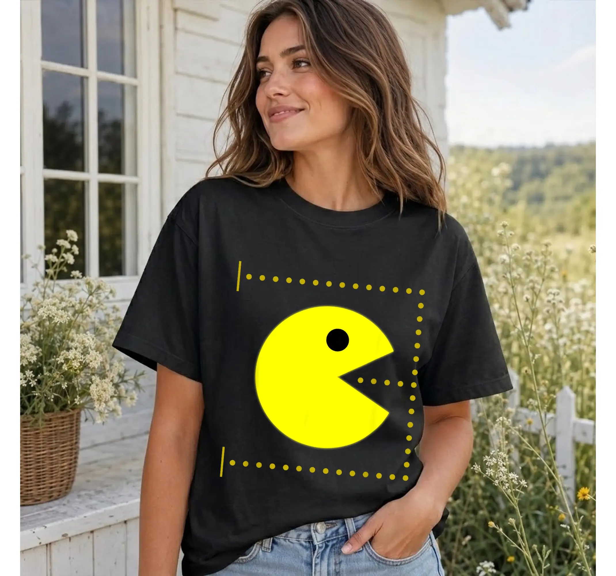 Vintage Arcade Gamer Halloween Costume Shirt, Funny Retro Gaming Graphic Tee