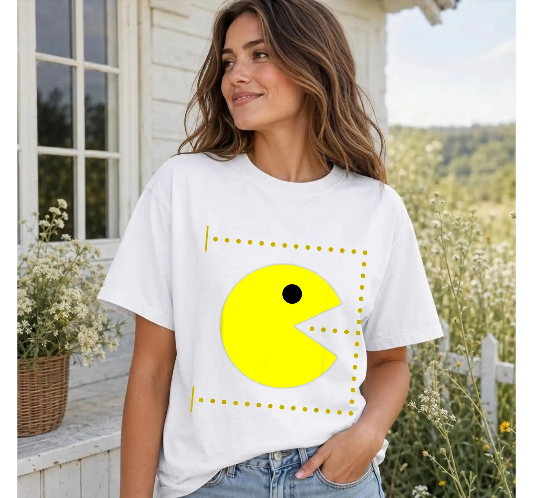 Vintage Arcade Gamer Halloween Costume Shirt, Funny Retro Gaming Graphic Tee - photo 2