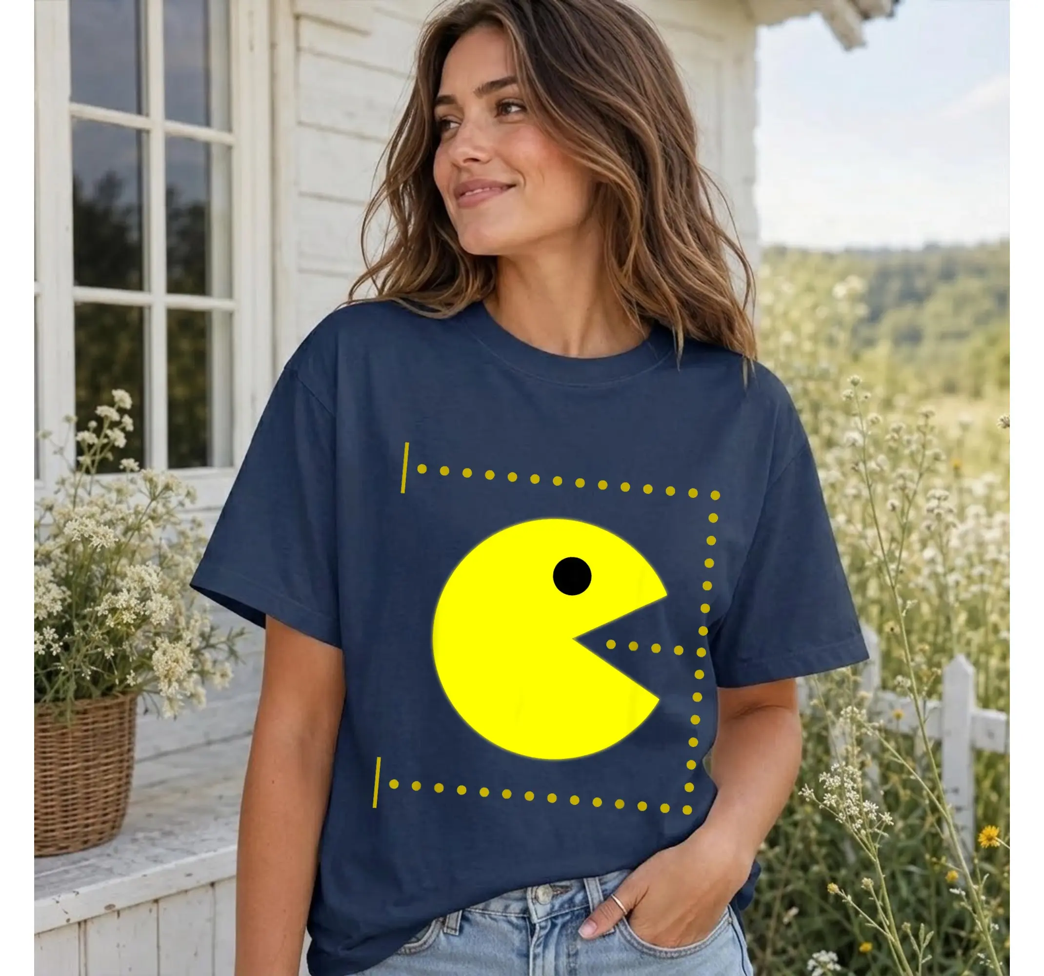 Vintage Arcade Gamer Halloween Costume Shirt, Funny Retro Gaming Graphic Tee - photo 3