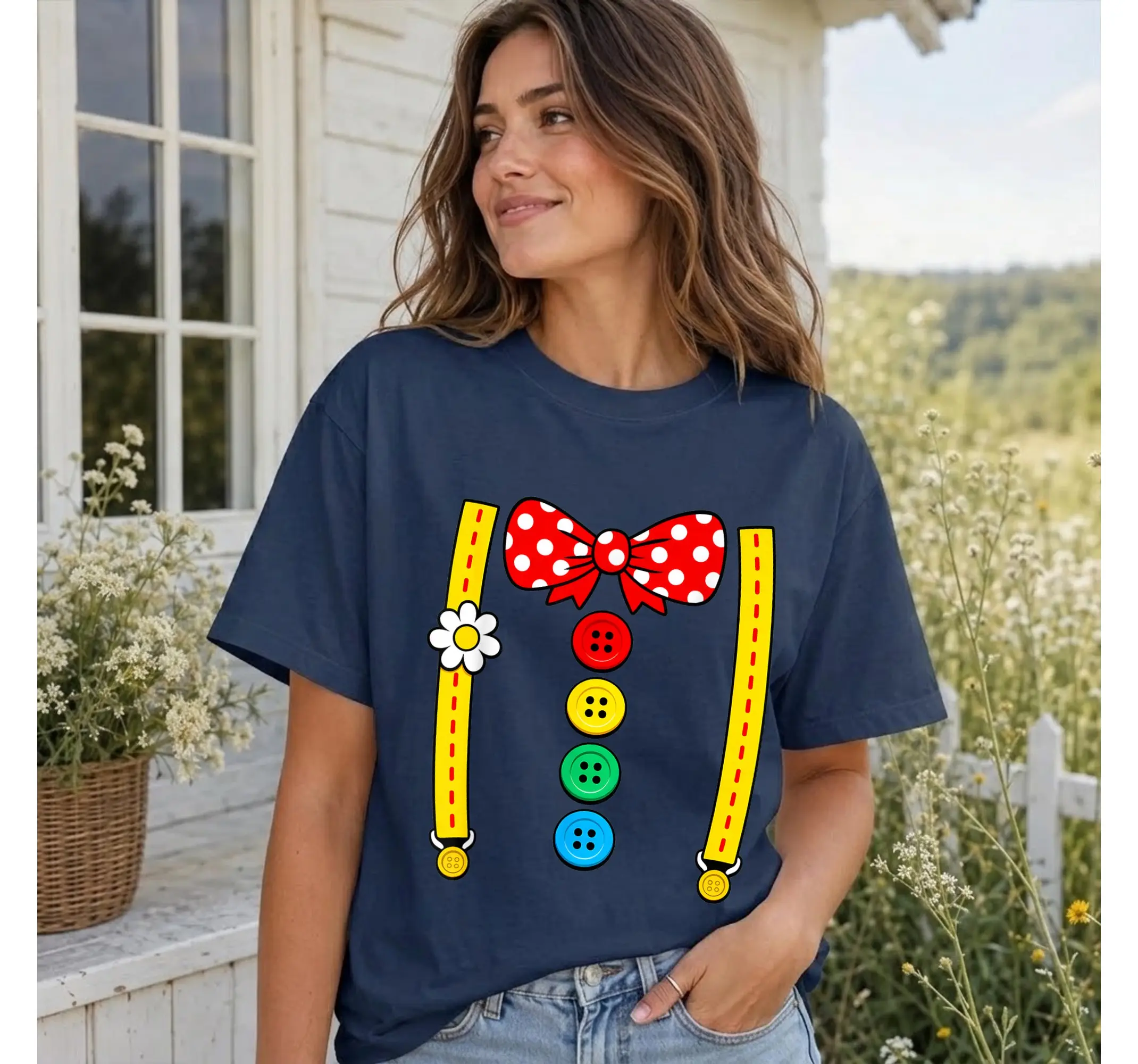 Vintage Clown Halloween Costume Graphic Tee, Retro Family Matching Shirt - photo 2