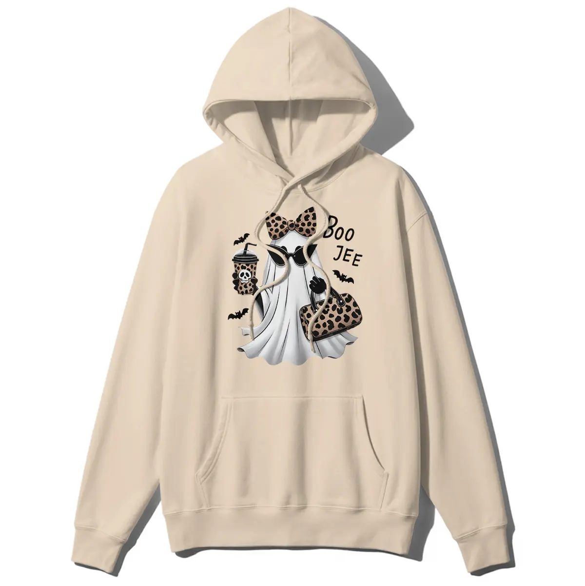 Comfort Colors Boo Jee Ghost Shirt, Leopard Ghost Tee, Spooky Season Gift for Her — photo 4