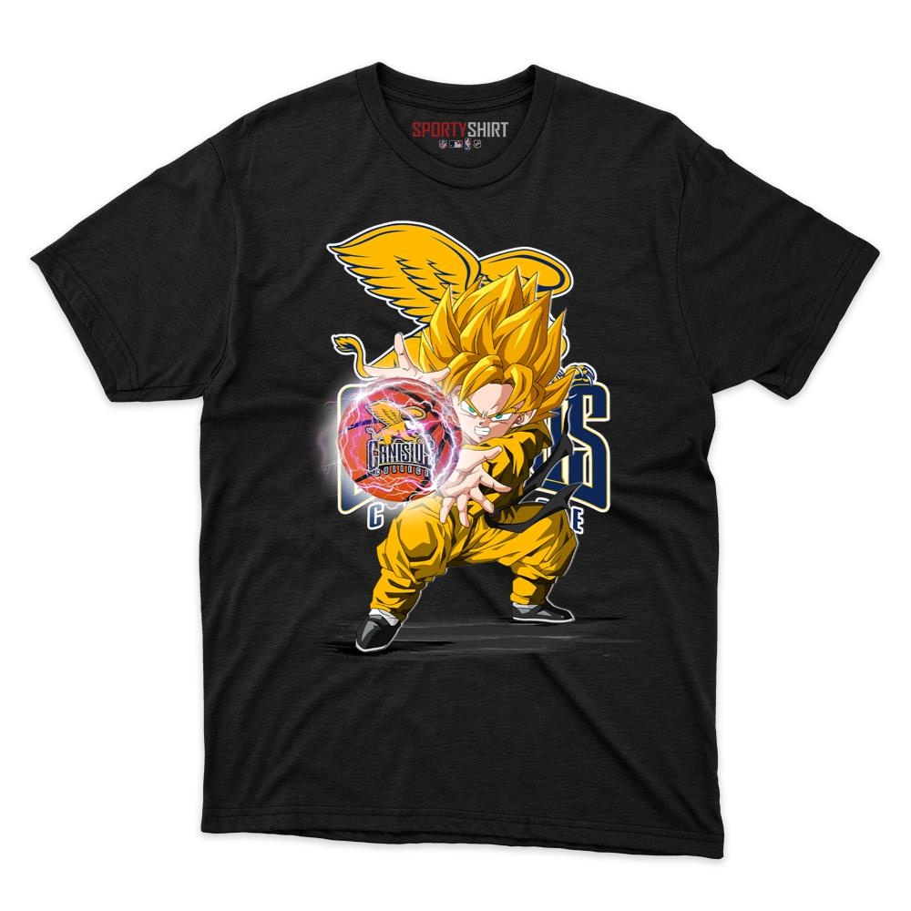 Canisius Golden Griffins Goku Dragon Ball Z Unisex Cotton Graphic Tee, Anime Fan Game Day Shirt