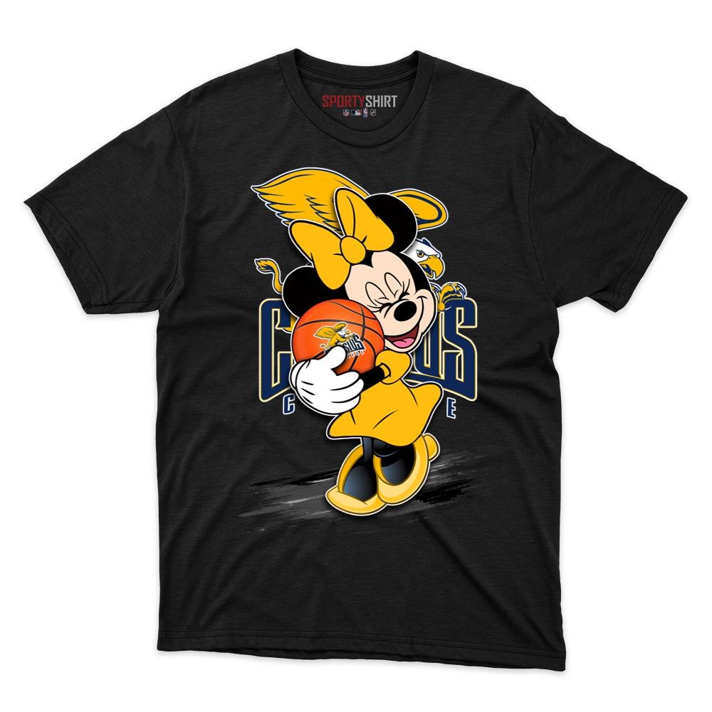Canisius Golden Griffins Minnie Mouse Unisex Cotton Graphic Tee, Disney Cartoon Fan Game Day Shirt - photo 1