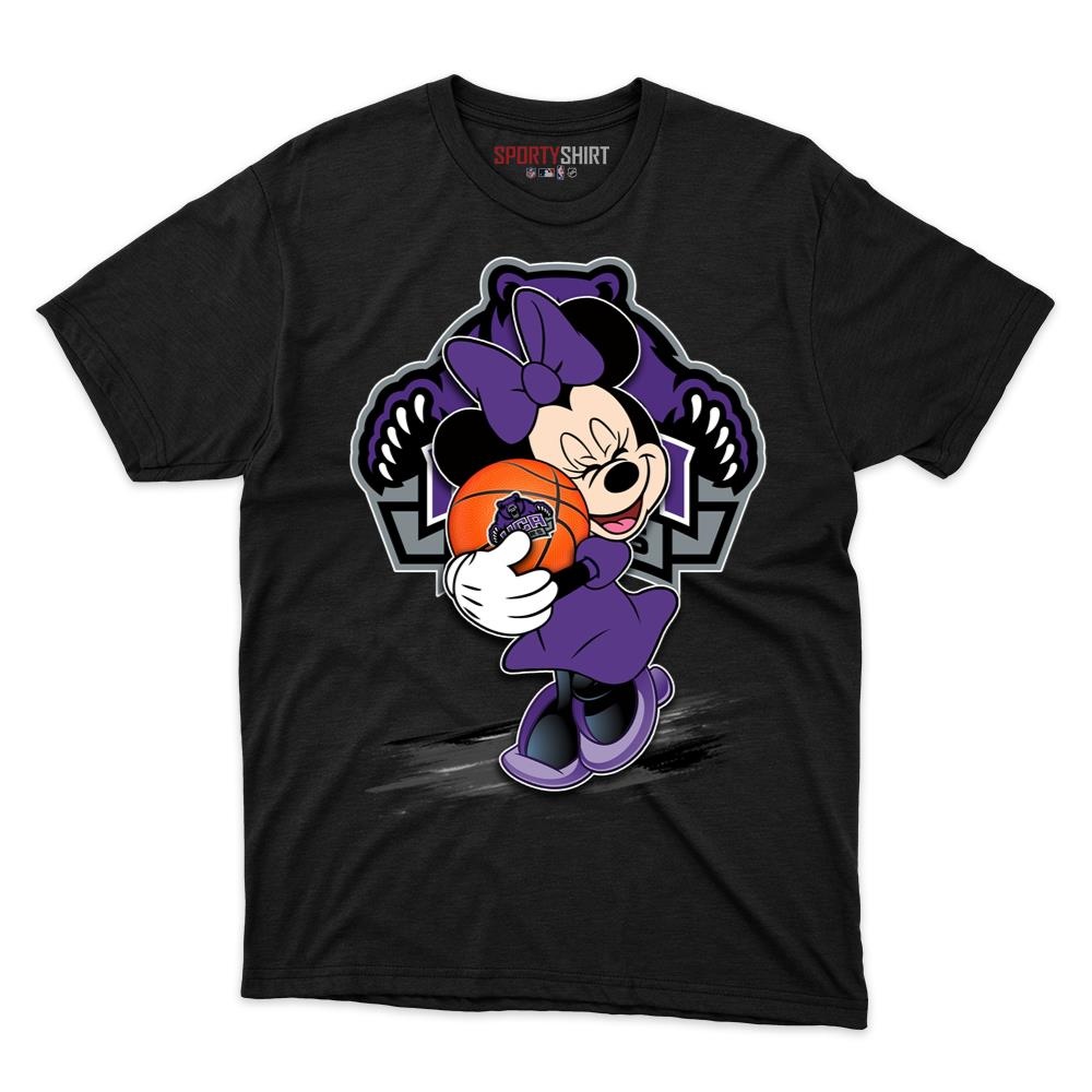 Central Arkansas Bears Minnie Mouse Unisex Shirt, Disney Cartoon Crossover Cotton Graphic Tee, Game Day Fan Gift