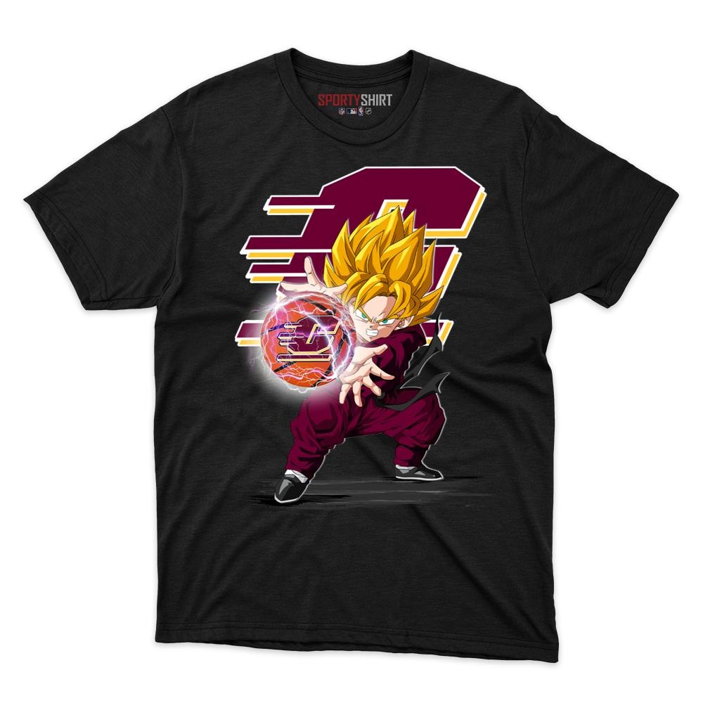 Central Michigan Chippewas Goku Dragon Ball Z Unisex Shirt, Anime Crossover Cotton Graphic Tee, Game Day Gift