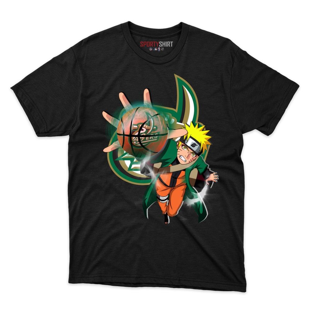 Charlotte 49ers Naruto Uzumaki Ninja Unisex Shirt, Anime Crossover Cotton Graphic Tee, Game Day Fan Gift