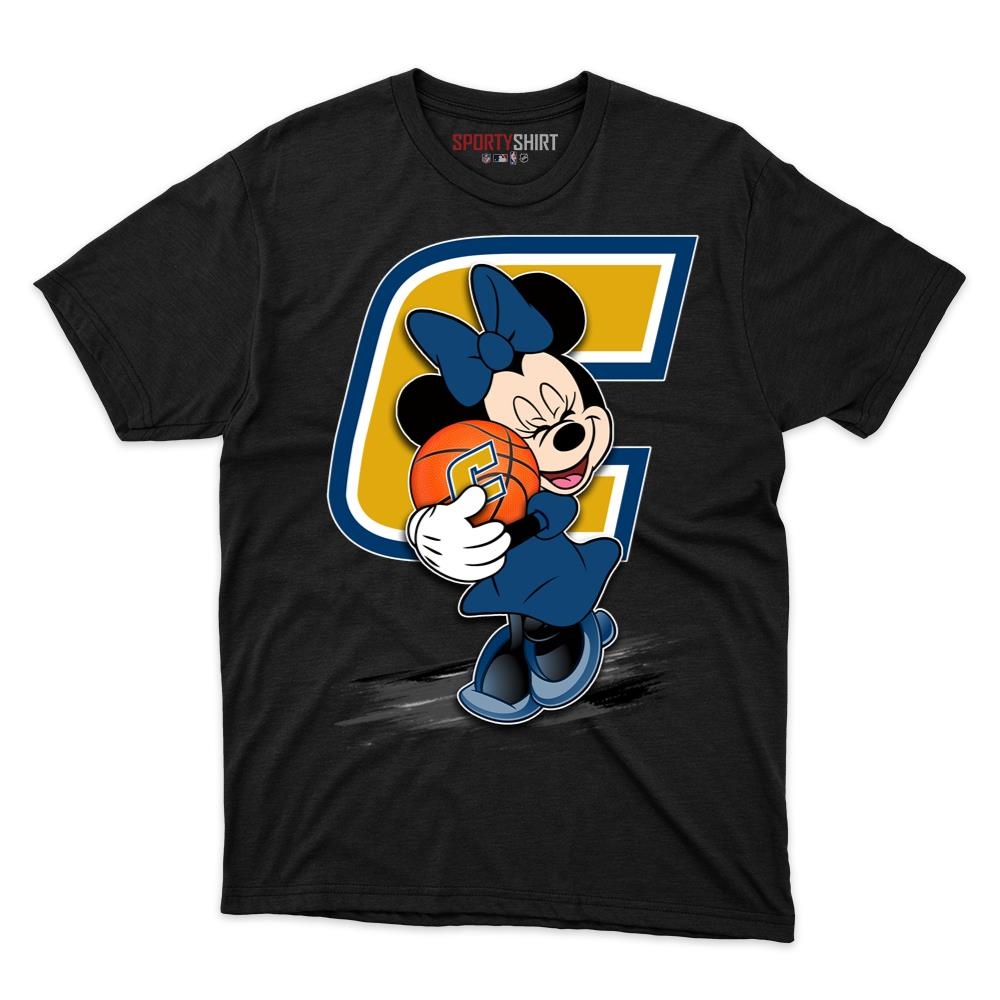 Chattanooga Mocs Minnie Mouse Unisex Shirt, Disney Cartoon Crossover Cotton Graphic Tee, Game Day Fan Gift