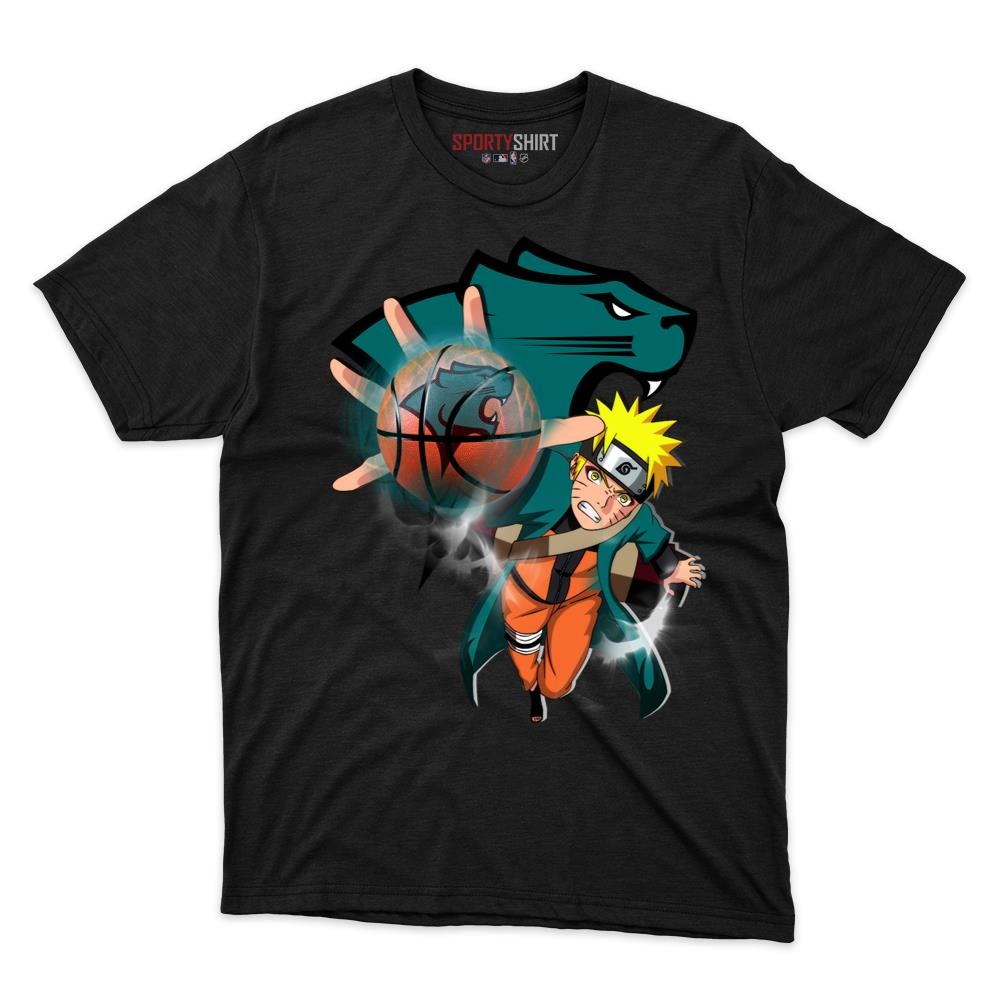 Chicago State Cougars Naruto Uzumaki Ninja Anime Unisex Cotton Graphic Tee, Fan Shirt for Game Day