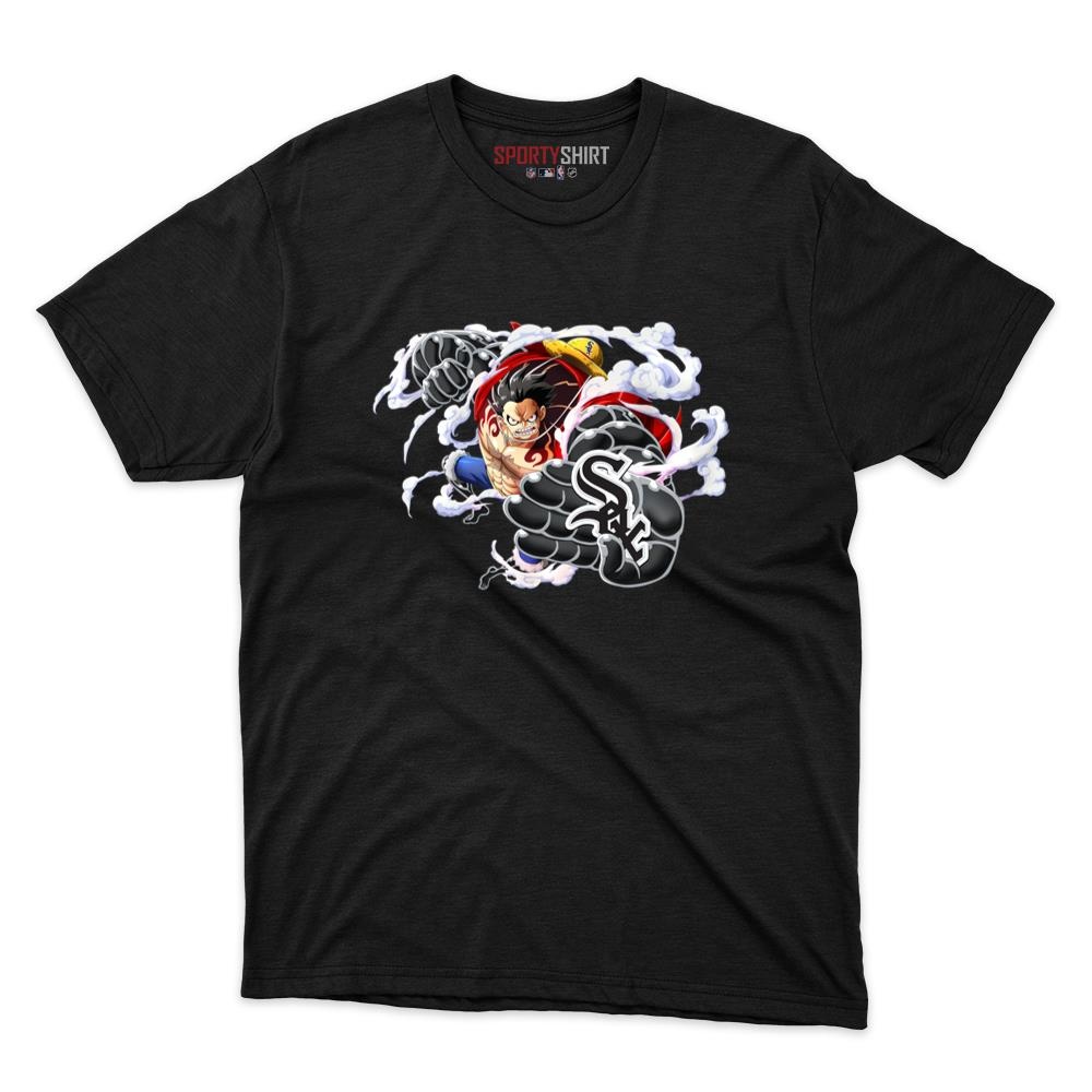 Chicago White Sox Roster Monkey D Luffy Gear One Piece Anime Unisex Cotton Graphic Tee, Fan Shirt