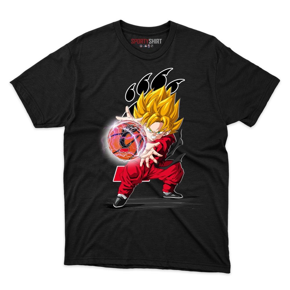 Cincinnati Bearcats Goku Dragon Ball Z Anime Unisex Cotton Graphic Tee, Fan Shirt for Game Day