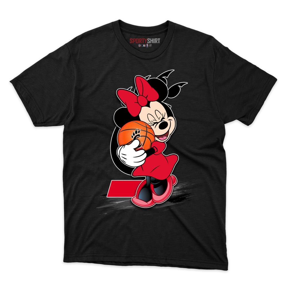 Cincinnati Bearcats Minnie Mouse Disney Cartoon Unisex Cotton Graphic Tee, Fan Shirt for Game Day