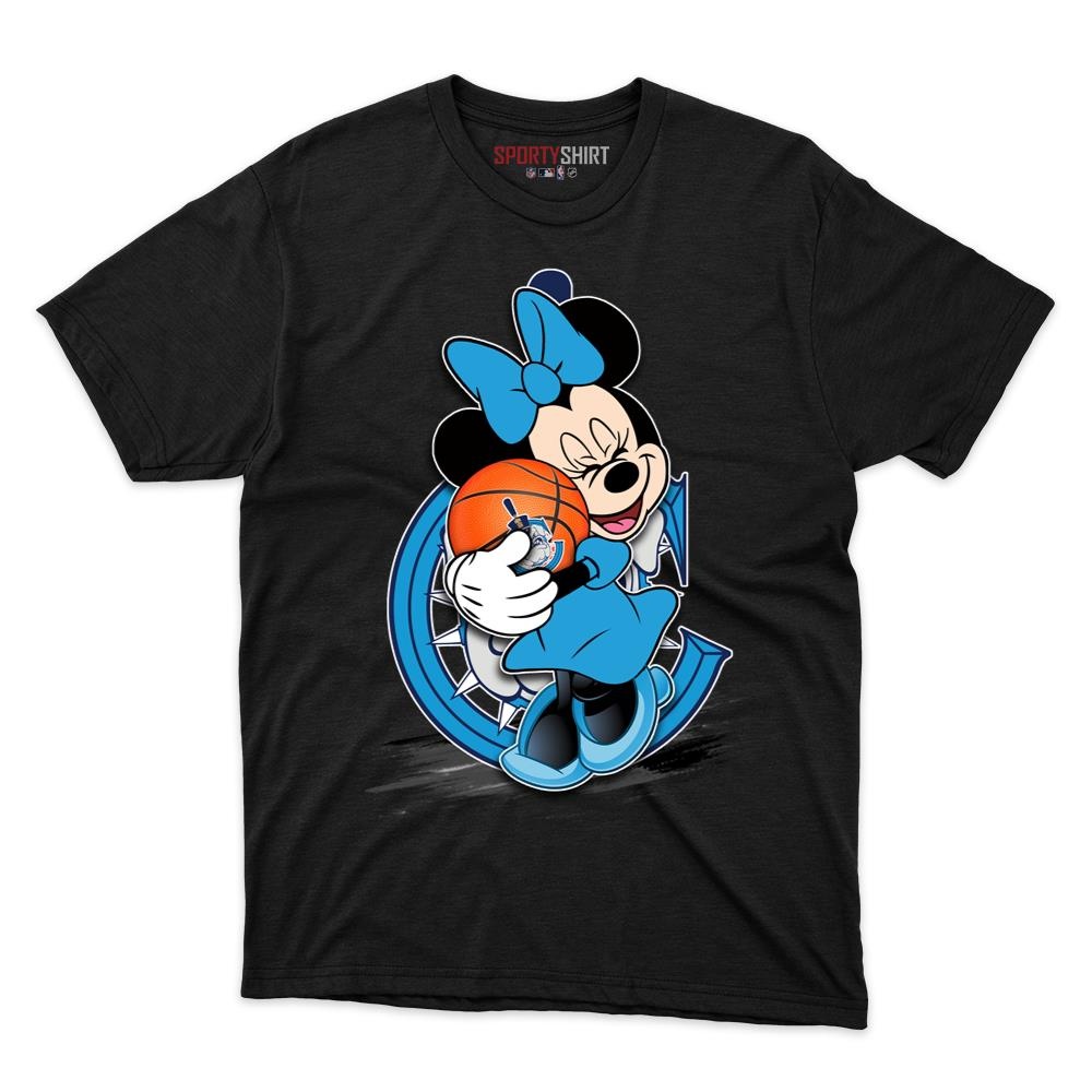 Citadel Bulldogs Minnie Mouse Disney Cartoon Unisex Cotton Graphic Tee, Fan Shirt for Game Day