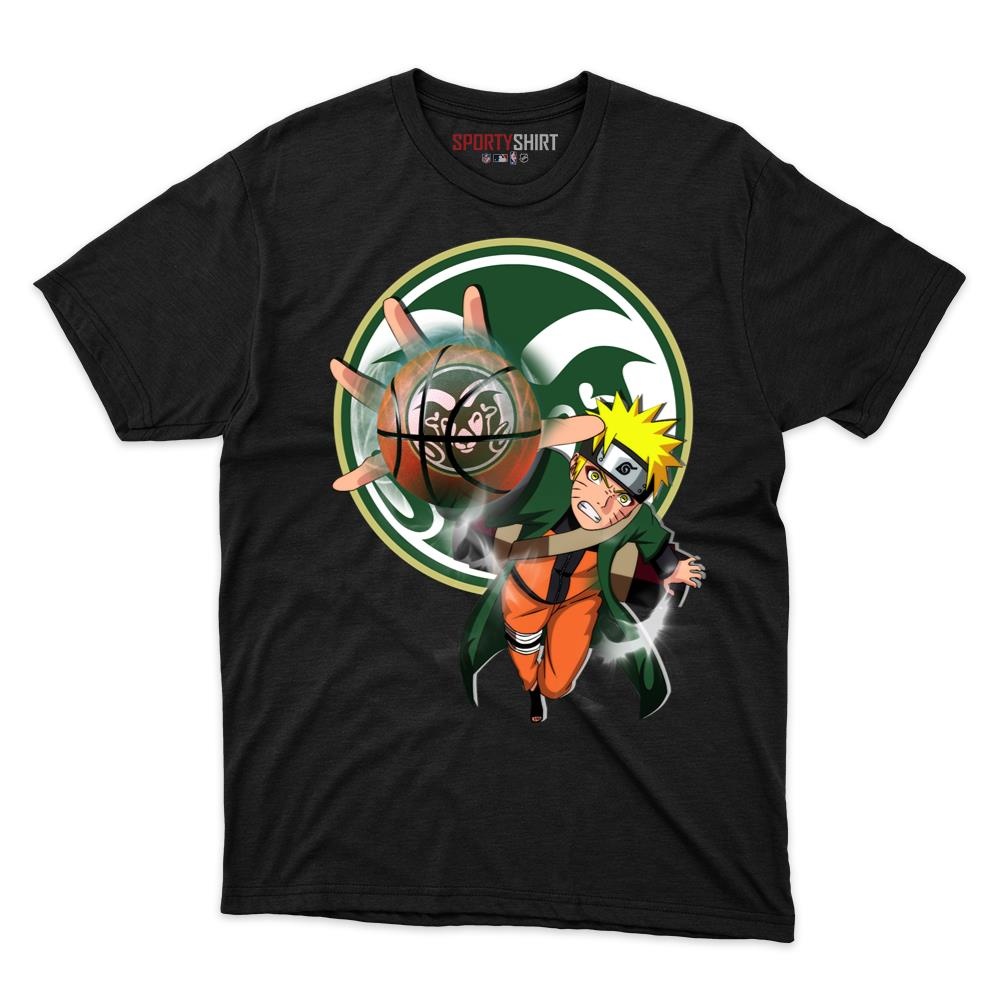 Colorado State Rams Naruto Unisex Cotton Graphic Tee, Anime Ninja Crossover Shirt for Game Day Fans