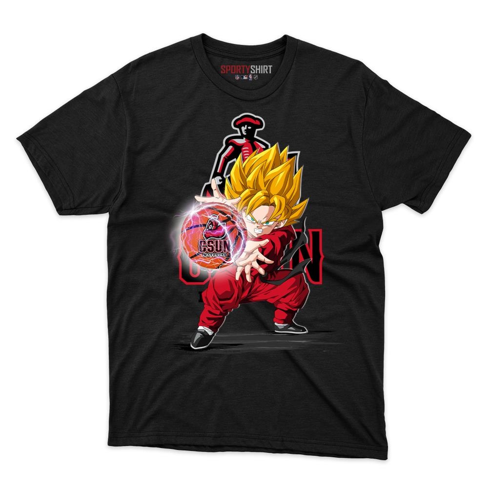 CSU Northridge Matadors Goku Dragon Ball Z Unisex Cotton Graphic Tee, Anime Fan Game Day Shirt
