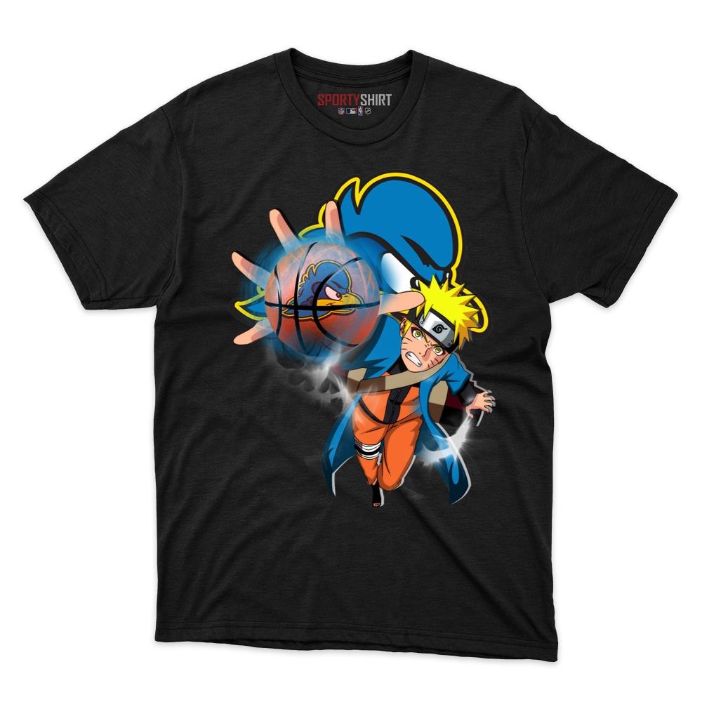 Delaware Fightin Blue Hens Naruto Ninja Shirt, Unisex Cotton Anime Graphic Tee for College Game Day Fans