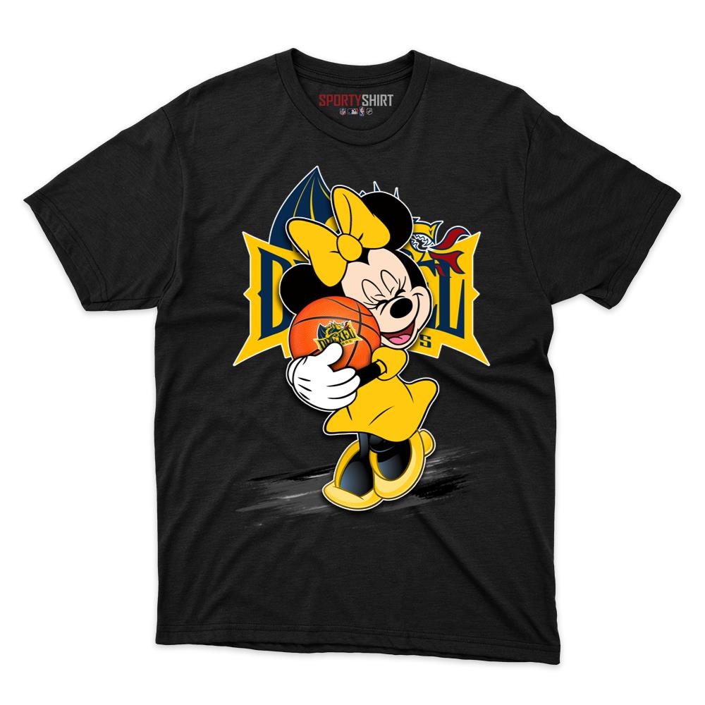 Drexel Dragons Minnie Mouse Unisex Cotton Tee, Disney Cartoon Bow Graphic Shirt, Game Day Fan Gift