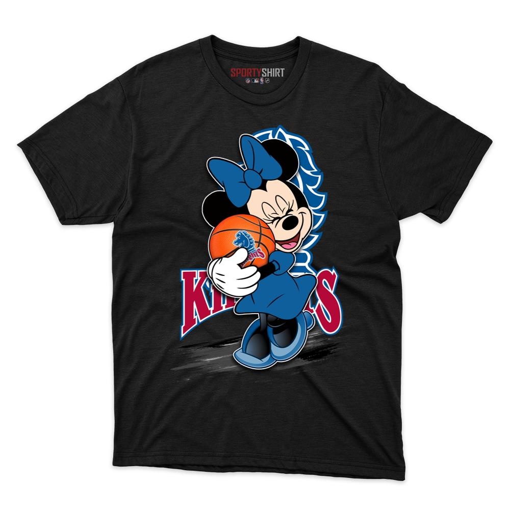 Fairleigh Dickinson Knights Minnie Mouse Unisex Cotton Graphic Tee, Disney Cartoon College Game Day Gift Shirt