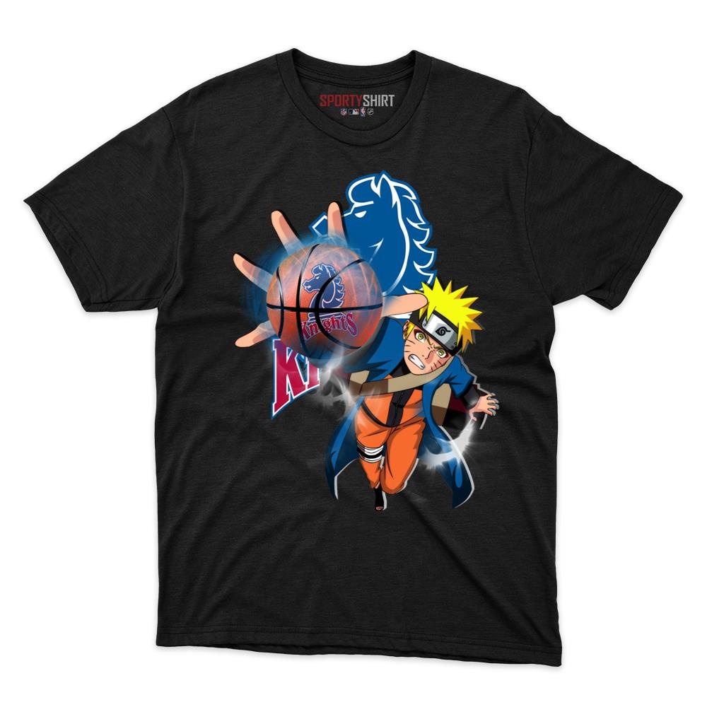 Fairleigh Dickinson Knights Naruto Unisex Cotton Graphic Tee, Anime Ninja College Fan Game Day Shirt