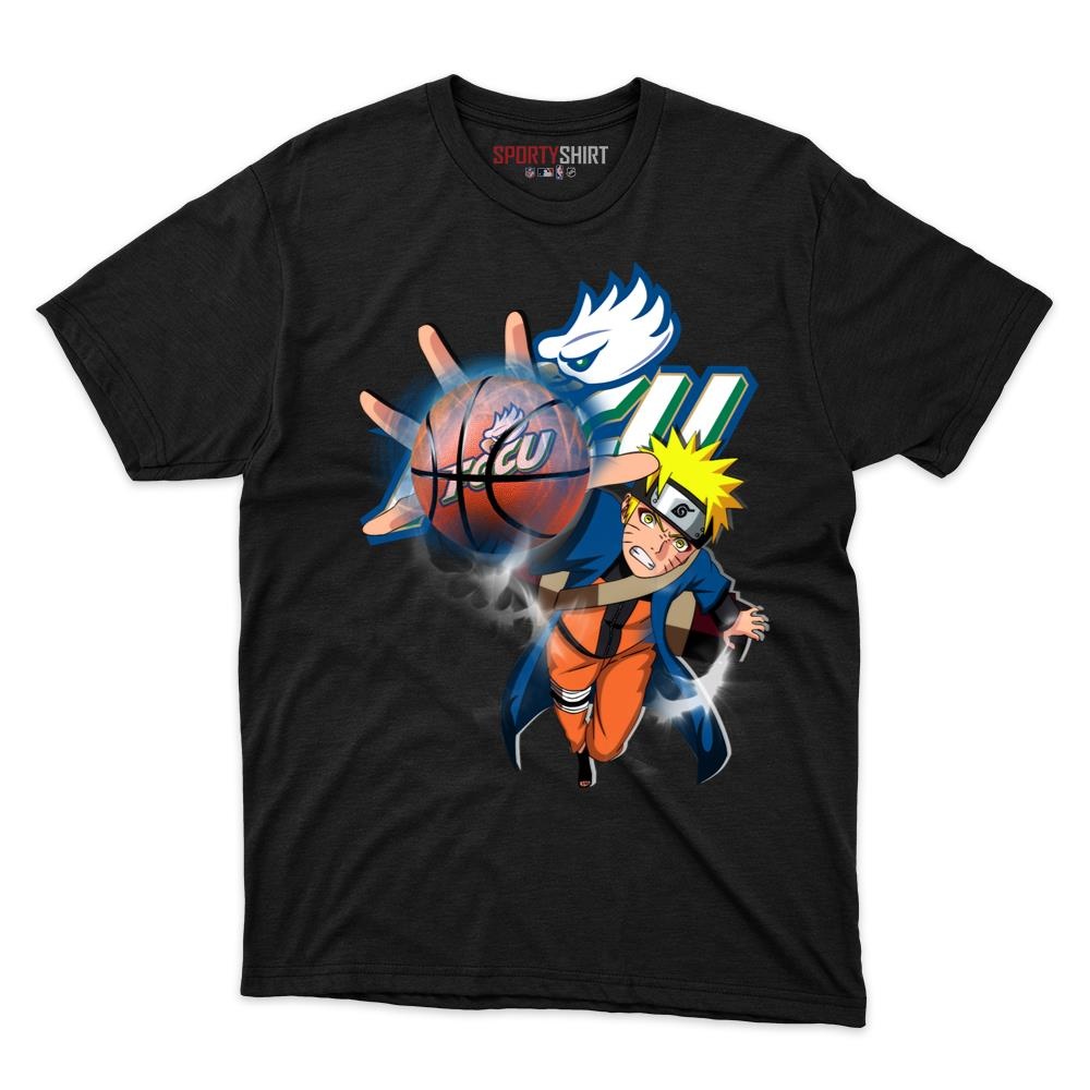 Florida Gulf Coast Eagles Naruto Unisex Cotton Graphic Tee, Anime Ninja College Fan Game Day Shirt