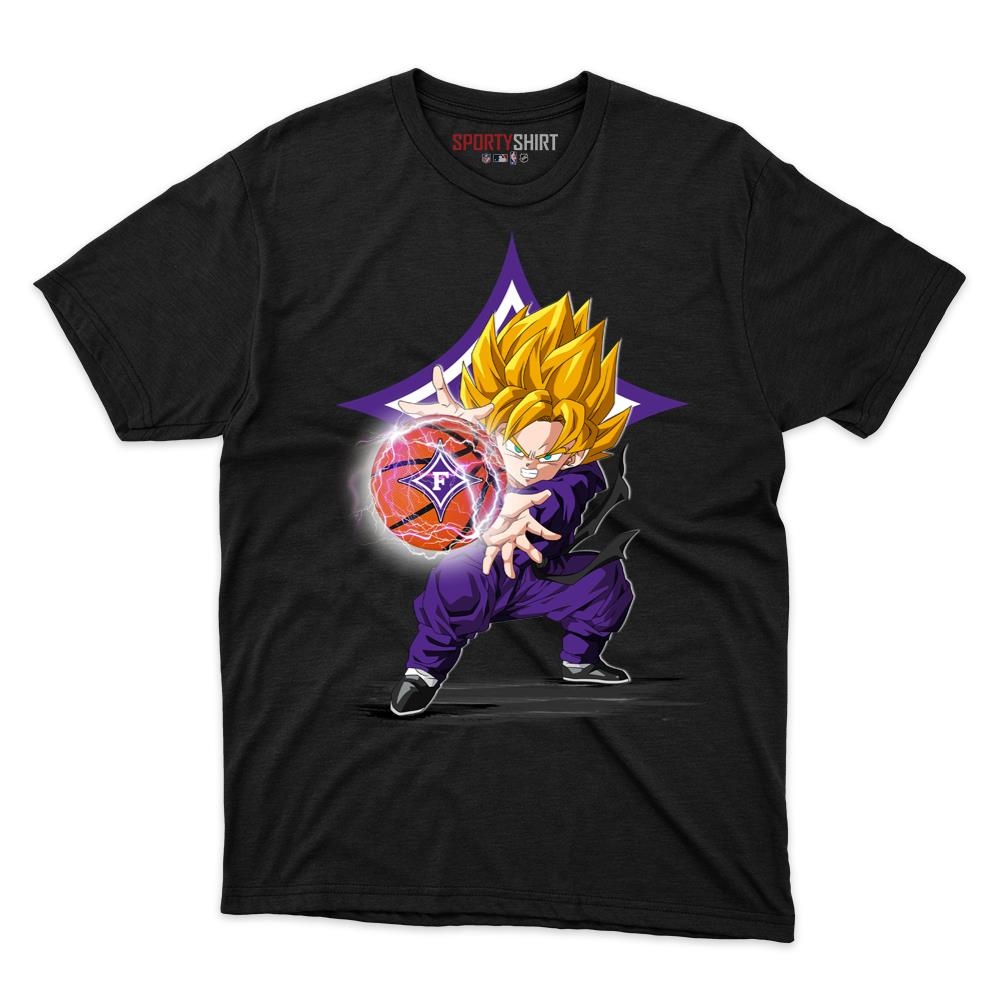 Furman Paladins Goku Dragon Ball Z Unisex Cotton Graphic Tee, Super Saiyan Anime Crossover Shirt, Game Day