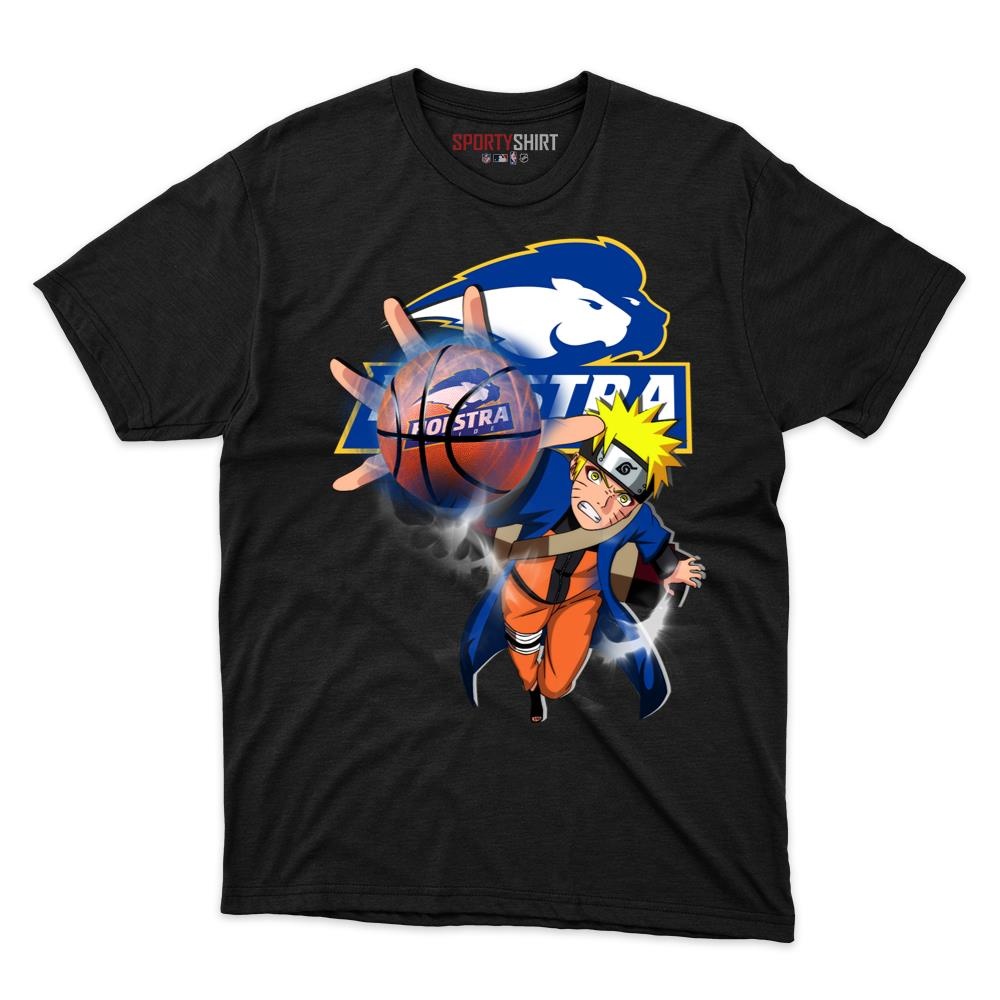 Hofstra Pride Naruto Uzumaki Unisex Cotton Graphic Tee, Anime Ninja Crossover Fan Game Day Shirt