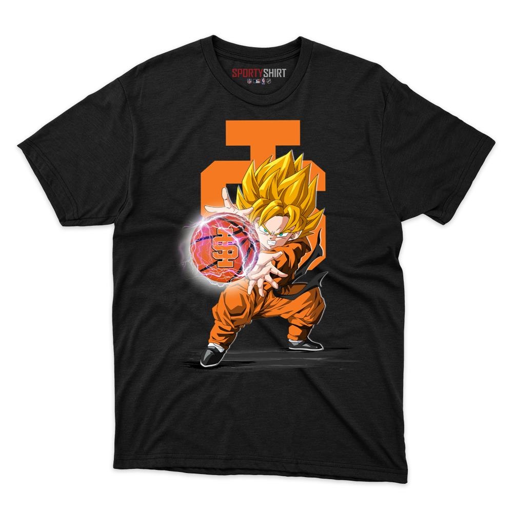 Idaho State Bengals Goku Dragon Ball Z Unisex Cotton Graphic Tee, Anime Fan Game Day Shirt