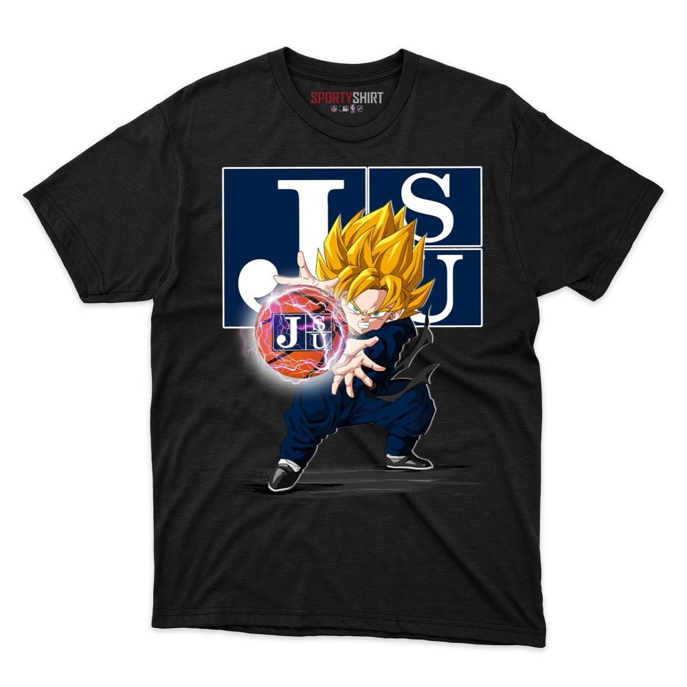 Jackson State Tigers Goku Dragon Ball Z Unisex Shirt, Anime Crossover Cotton Graphic Tee, Game Day Fan Gift