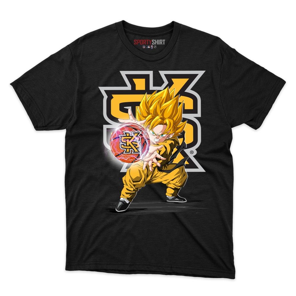 Kennesaw State Owls Goku Dragon Ball Z Unisex Shirt, Anime Crossover Cotton Graphic Tee, Game Day Fan Gift