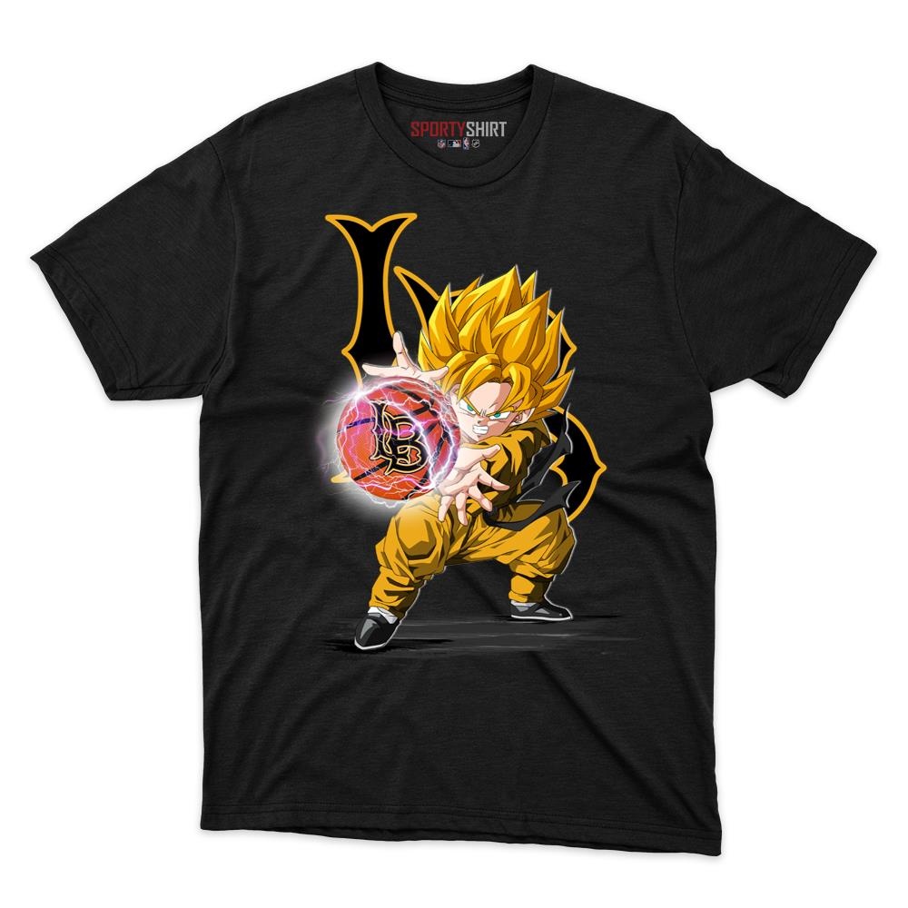 Long Beach State 49ers Goku Dragon Ball Z Anime Unisex Cotton Graphic Tee, Fan Shirt for Game Day