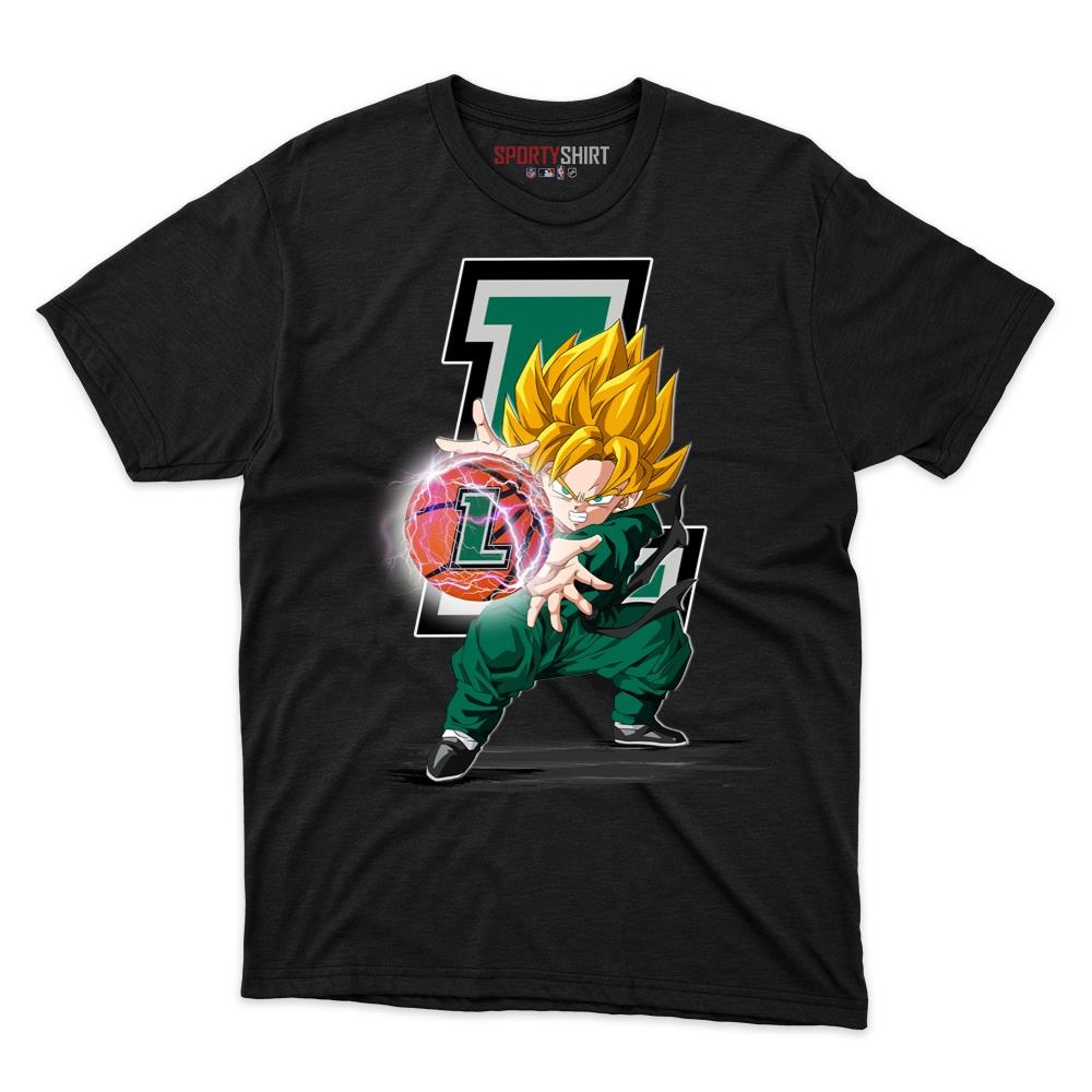 Loyola MD Greyhounds Goku Dragon Ball Z Unisex Cotton Graphic Tee, Anime Crossover Shirt, Game Day Gift