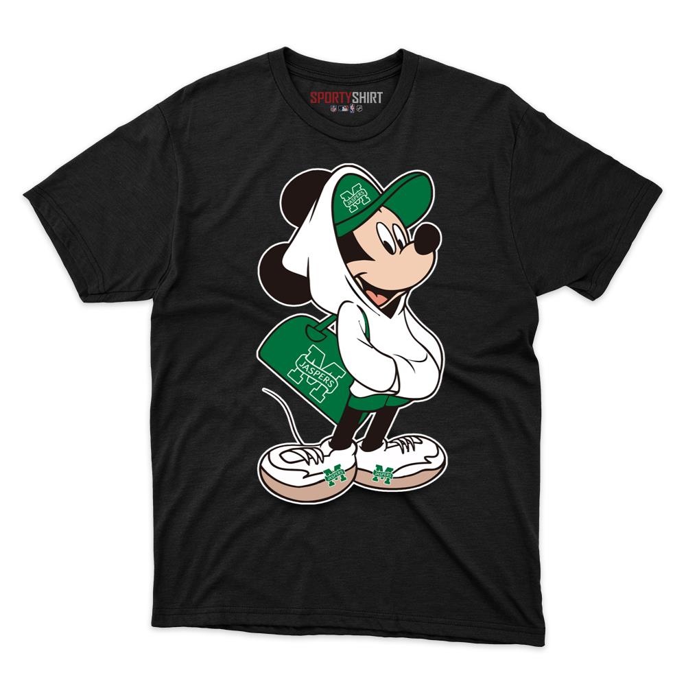 Manhattan Jaspers Mickey Mouse Unisex Cotton Graphic Tee, Disney Cartoon Shirt, Game Day Fan Gift
