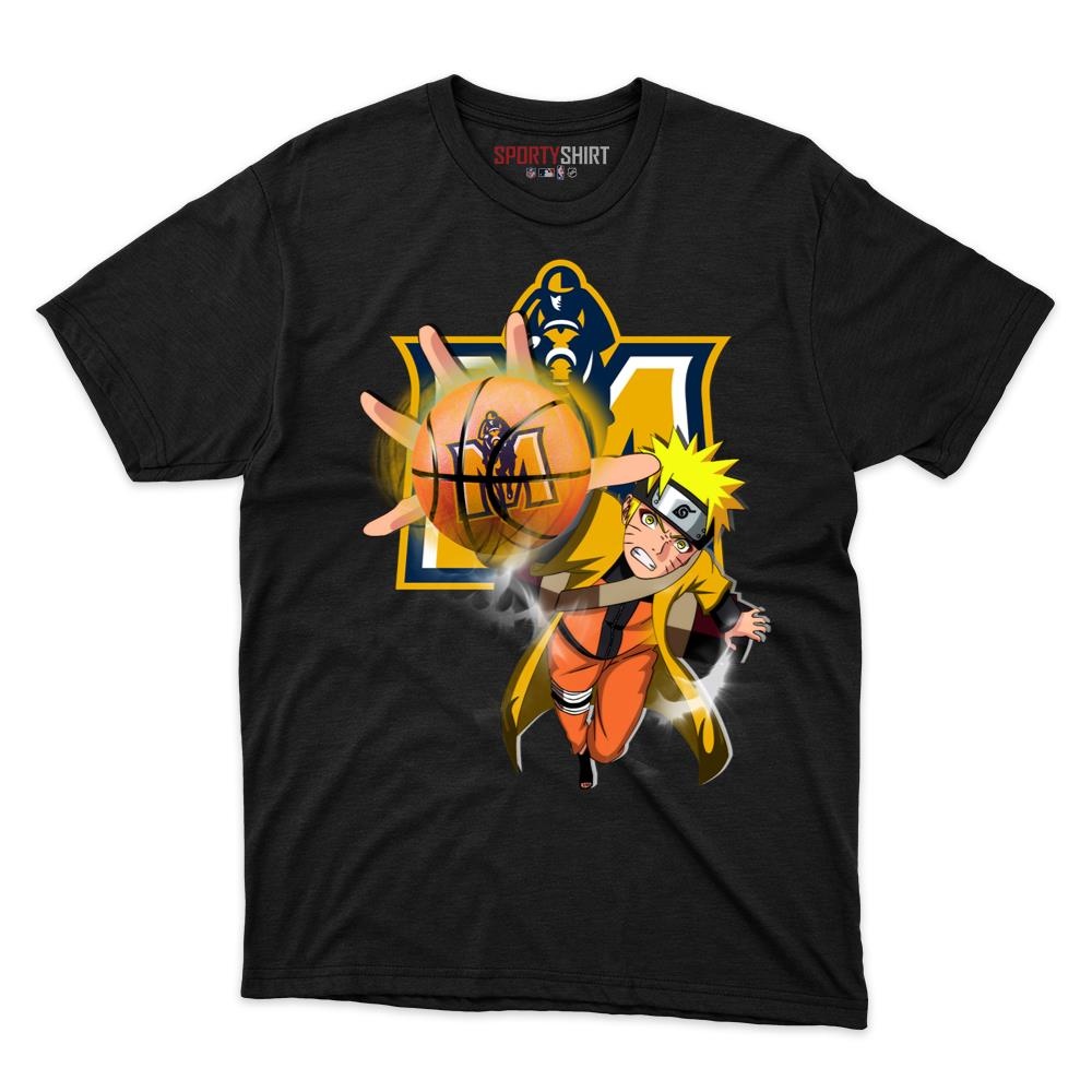 Murray State Racers Naruto Shippuden Unisex Cotton Tee, Anime Ninja Graphic Shirt, Game Day Fan Gift