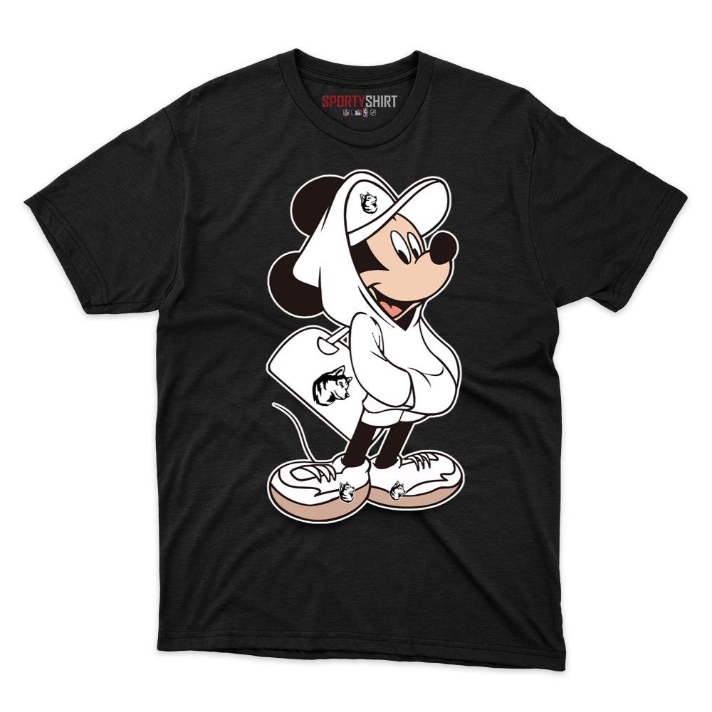 Northeastern Huskies Mickey Mouse Unisex Cotton Graphic Tee, Disney Cartoon Crossover Shirt, Game Day
