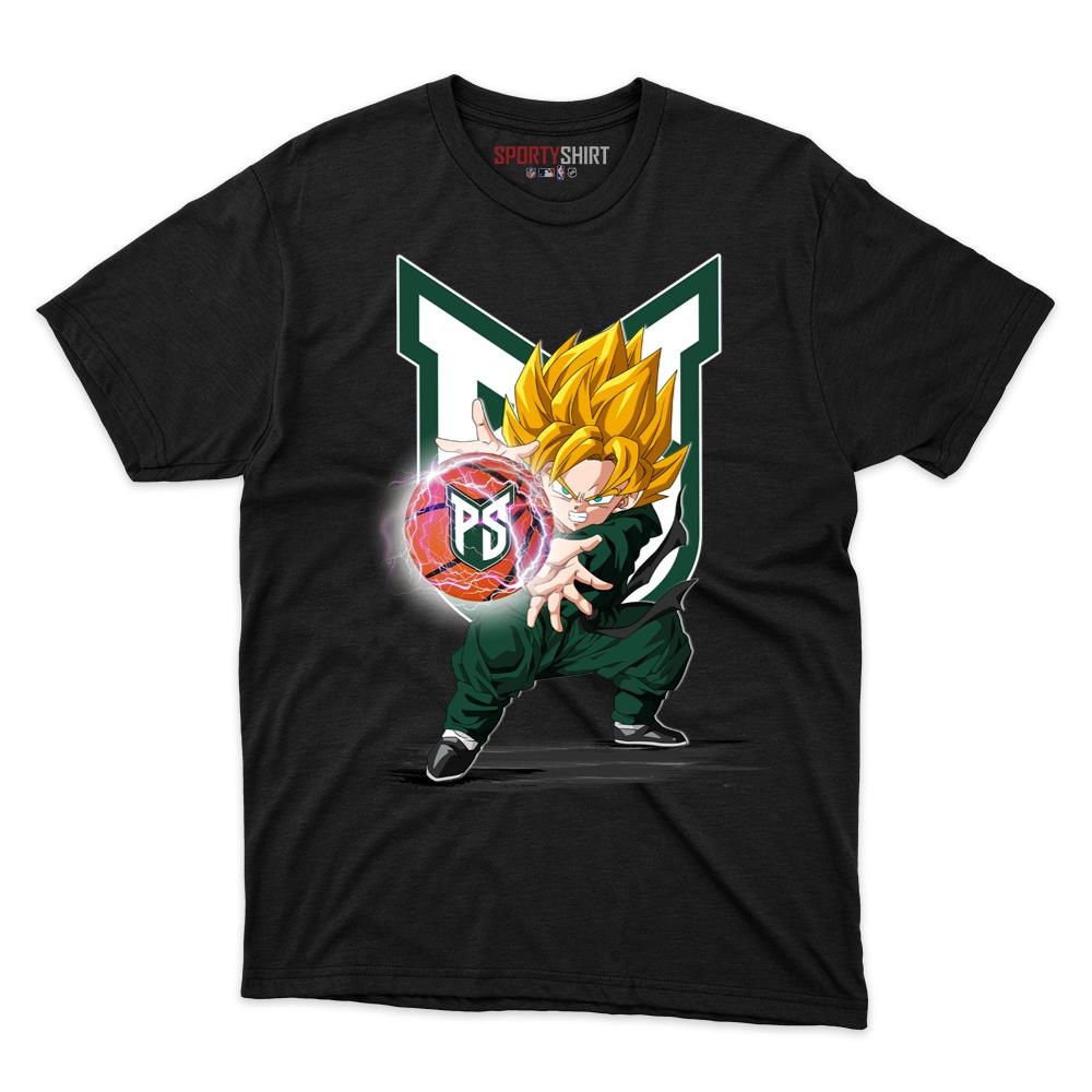 Portland State Vikings Goku Dragon Ball Z Unisex Cotton Graphic Tee, Anime Fan Game Day Shirt