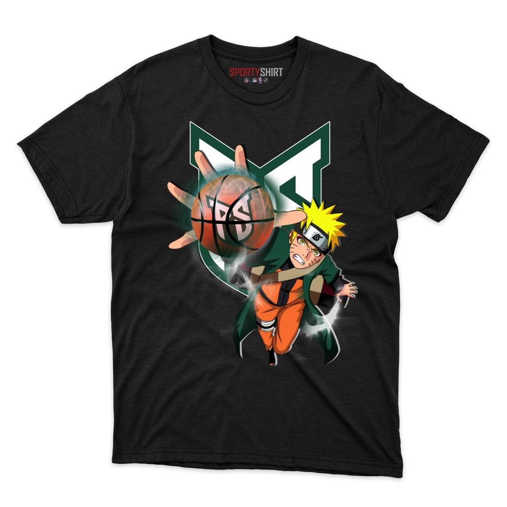 Portland State Vikings Naruto Uzumaki Unisex Cotton Graphic Tee, Anime Ninja Fan Game Day Shirt