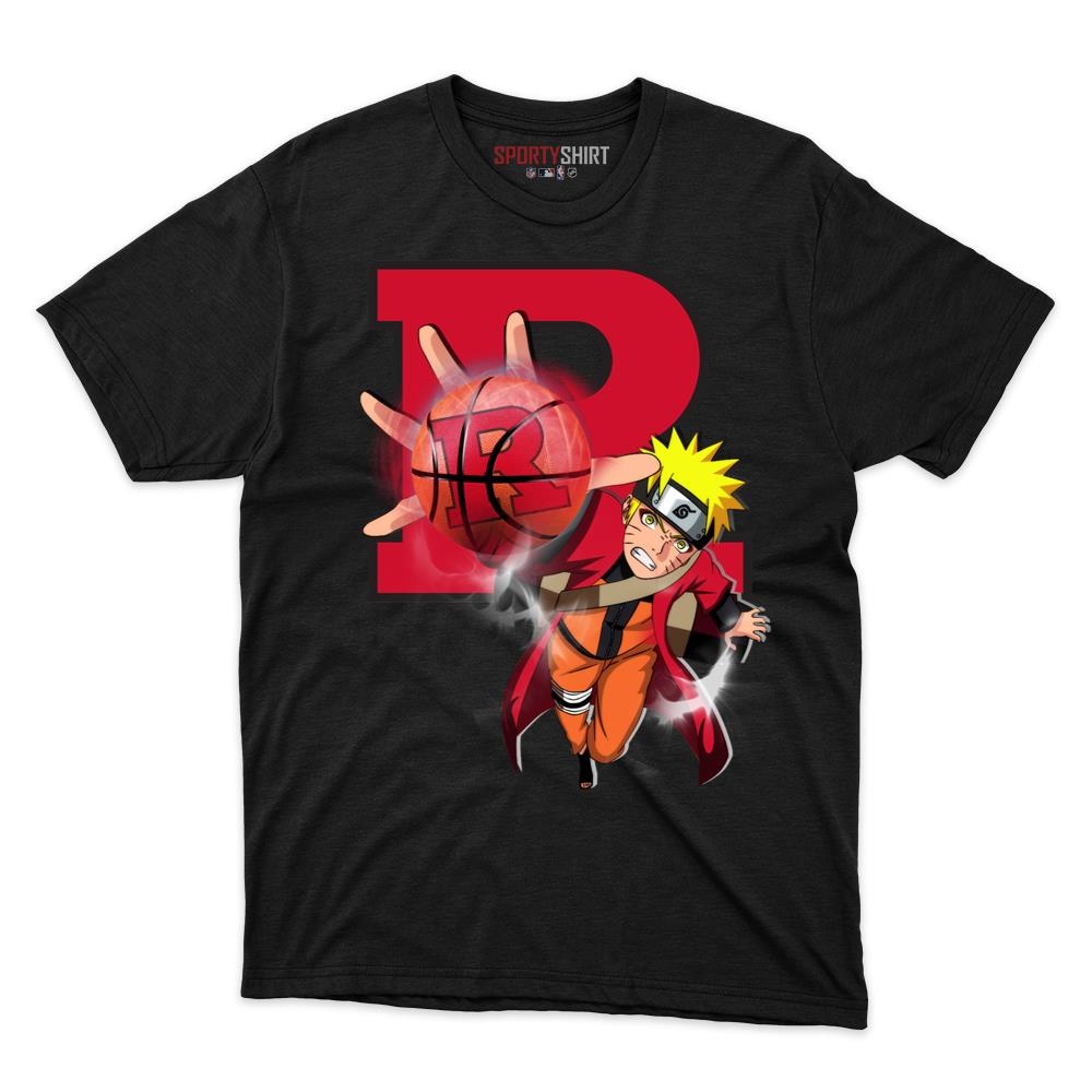 Rutgers Scarlet Knights Naruto Uzumaki Ninja Unisex Shirt, Anime Crossover Cotton Graphic Tee, Game Day Gift