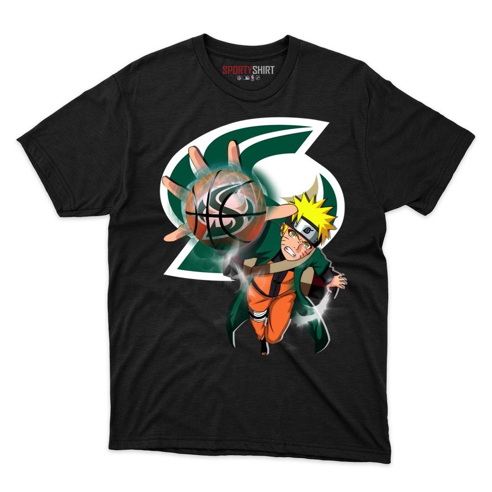 Sacramento State Hornets Naruto Uzumaki Ninja Unisex Shirt, Anime Crossover Cotton Graphic Tee, Fan Gift