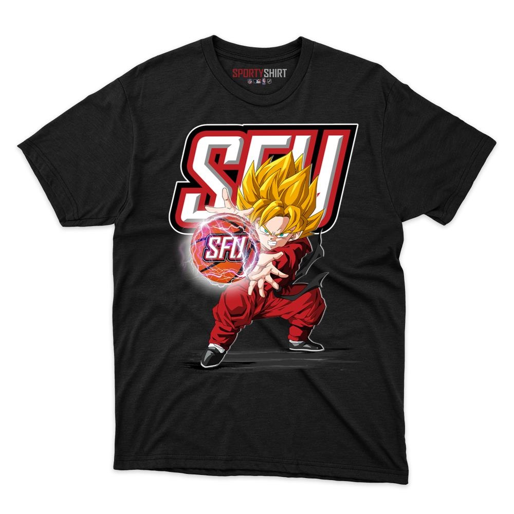 Saint Francis Red Flash Goku Dragon Ball Z Unisex Shirt, Anime Crossover Cotton Graphic Tee, Game Day Gift