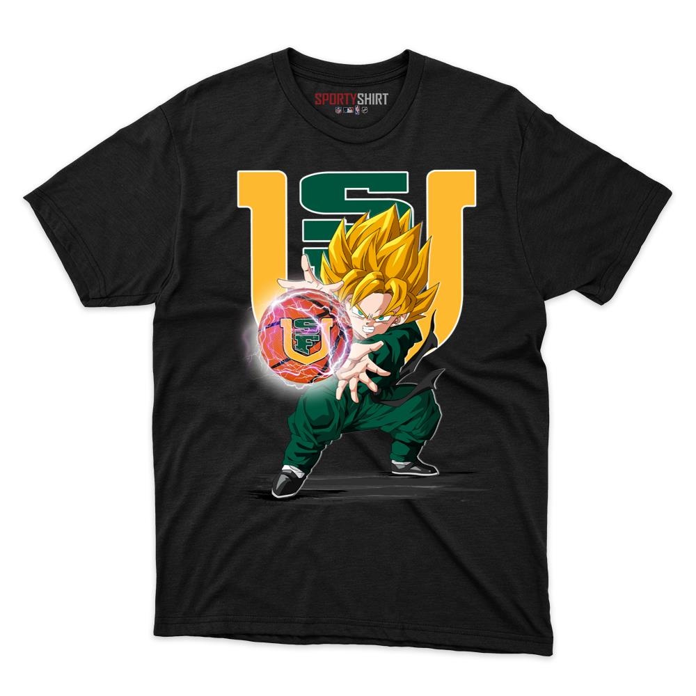 San Francisco Dons Goku Dragon Ball Z Anime Unisex Cotton Graphic Tee, Fan Shirt for Game Day