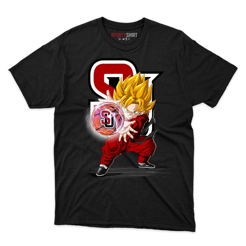 Seattle Redhawks Goku Dragon Ball Z Anime Unisex Cotton Graphic Tee, Fan Shirt for Game Day