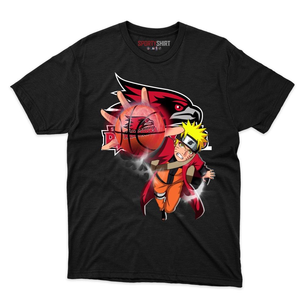 Southeast Missouri State Redhawks Naruto Uzumaki Ninja Anime Unisex Cotton Graphic Tee, Fan Shirt for Game Day